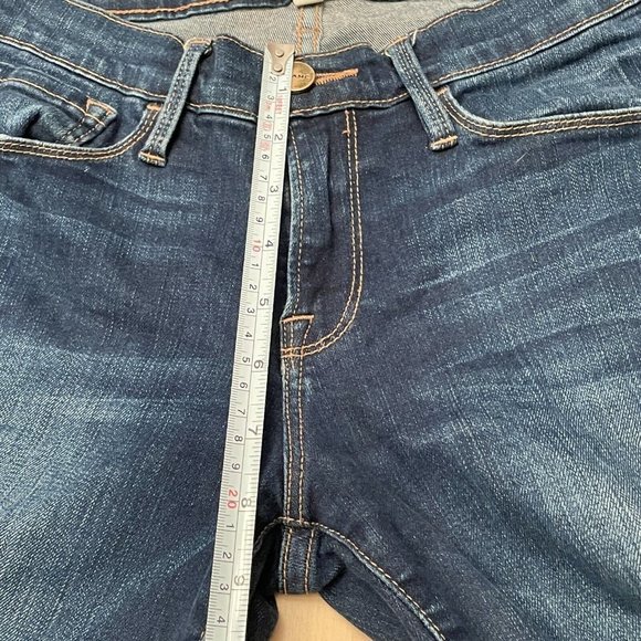 FRAME Le Skinny de Jeanne Denim Dark Wash Jeans 27 - Picture 6 of 10